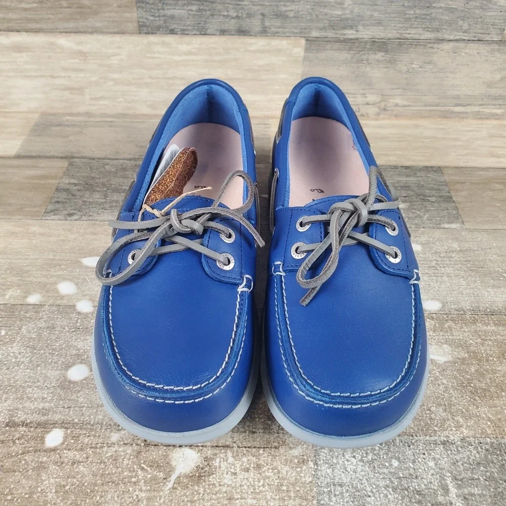 Birkenstock Tennessee Womens Boat Shoes Sz 5 EU 36 Regular Lace Up Loafers‎